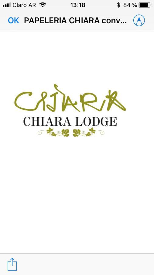 Chiara Lodge Chacras de Coria Εξωτερικό φωτογραφία